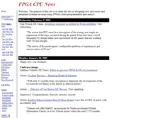 Tablet Screenshot of fpgacpu.org